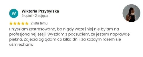 Opinia Małgorzata Zdrojewska Fotografka