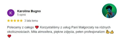 Opinia Fotograf Małgorzata Zdrojewska