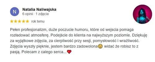 Opinie fotograf Łabiszyn